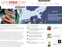 Tablet Screenshot of newvisanow.com
